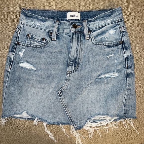 Pistola rumi high rise mini skirt - Picture 2 of 5